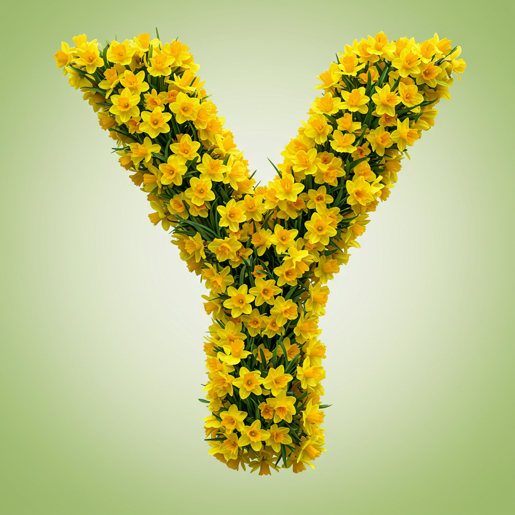 Daffodil 2 — letter Y