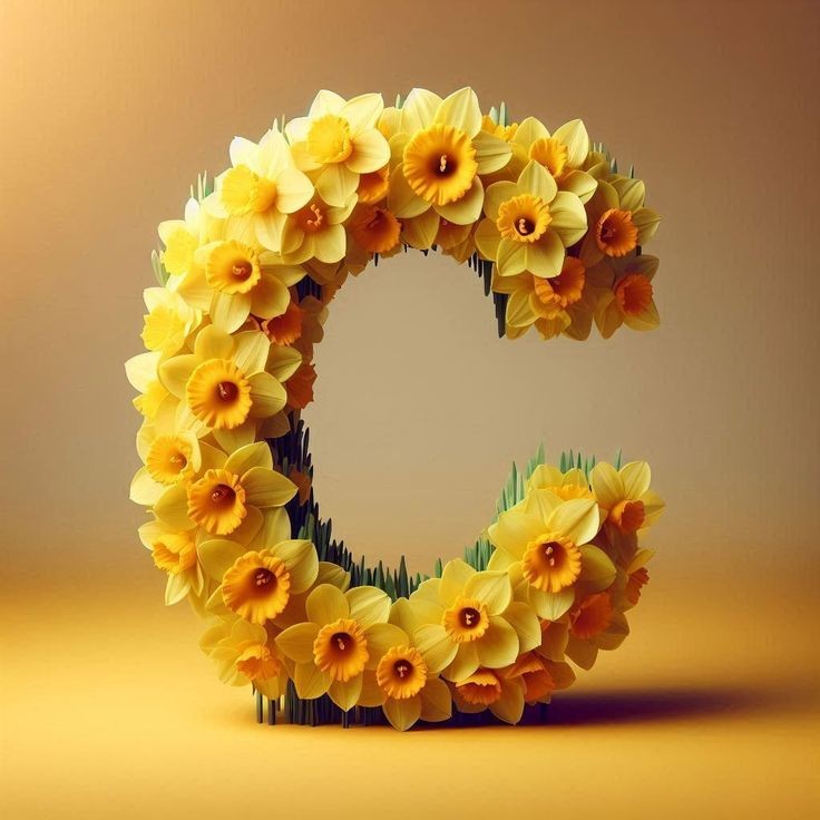 Daffodil — letter C