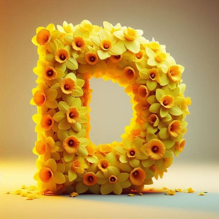 Daffodil — letter D