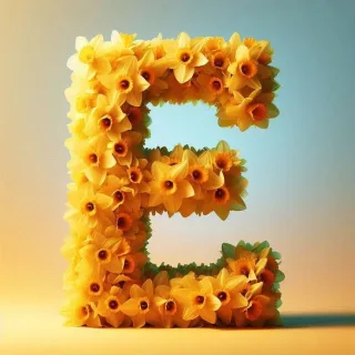 Daffodil — letter E