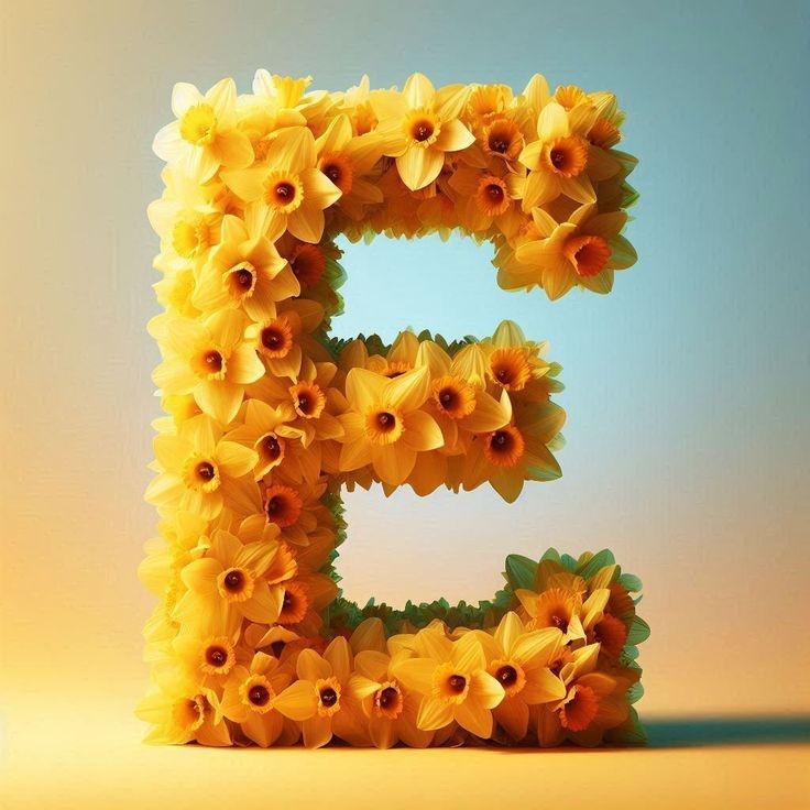 Daffodil — letter E