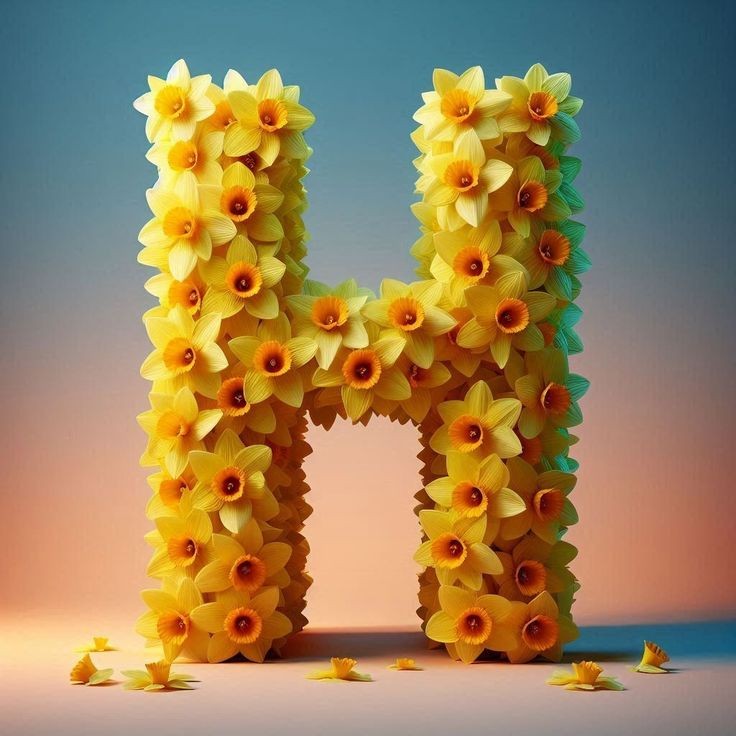 Daffodil — letter H