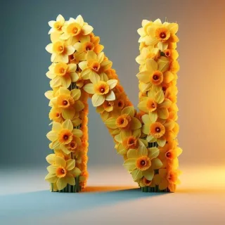 Daffodil — letter N