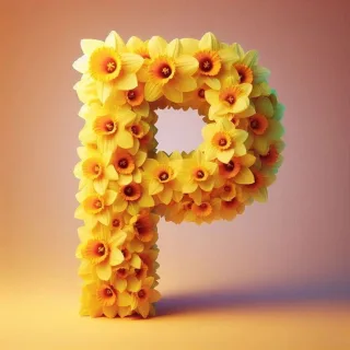 Daffodil — letter P