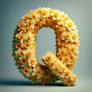 Daffodil — letter Q