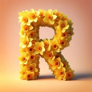 Daffodil — letter R