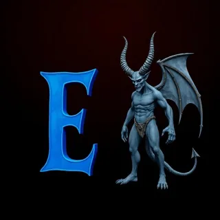 Devil 2 — letter E