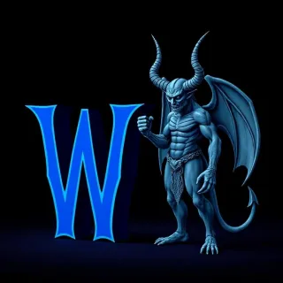 Devil 2 — letter W