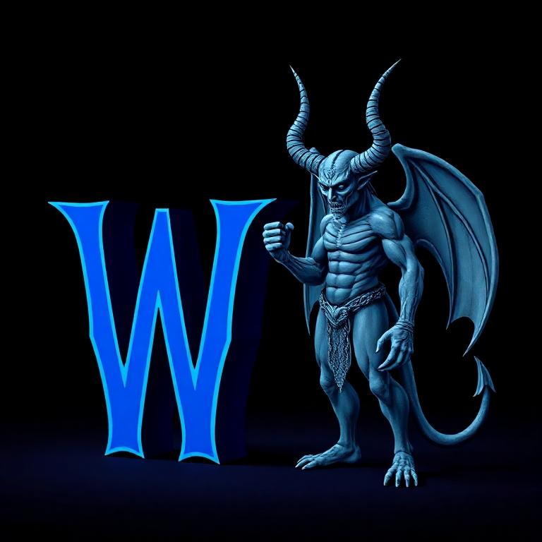 Devil 2 — letter W