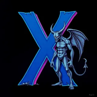 Devil 2 — letter X