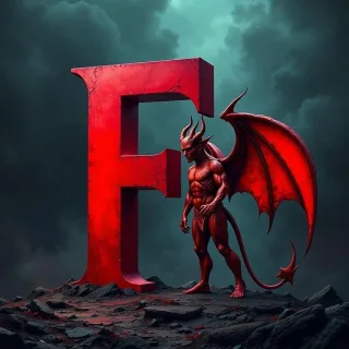 Devil 3 — letter F