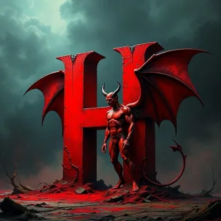 Devil 3 — letter H