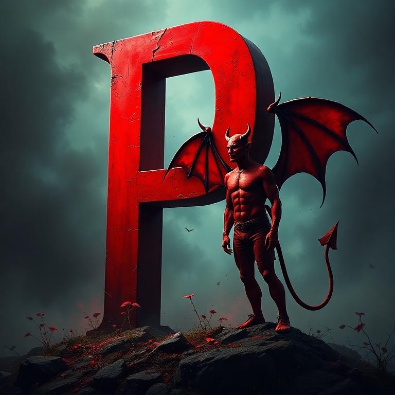Devil 3 — letter P