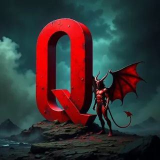 Devil 3 — letter Q