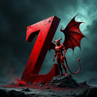 Devil 3 — letter Z