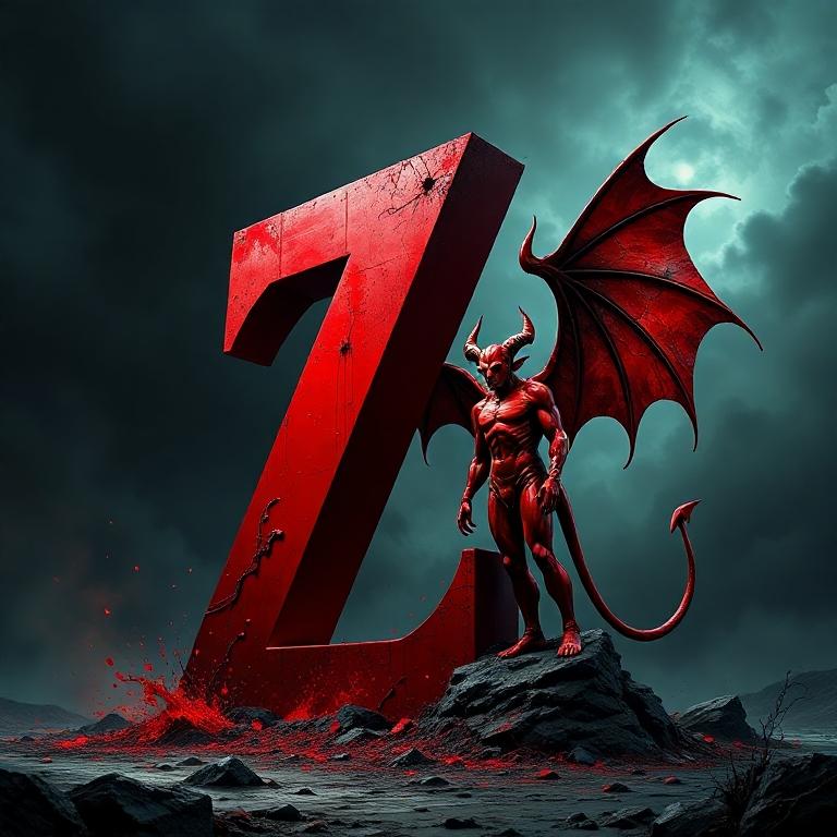 Devil 3 — letter Z