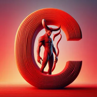 Devil — letter C