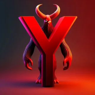 Devil — letter Y