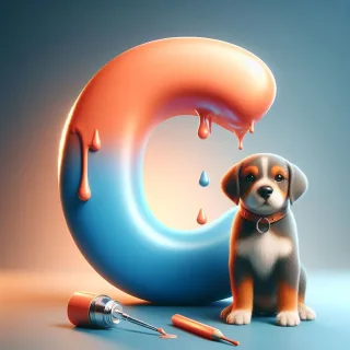 Dogs — letter C (variant 2)