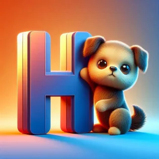 Dogs — letter H