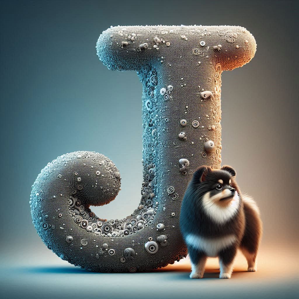 Dogs — letter J (variant 2)