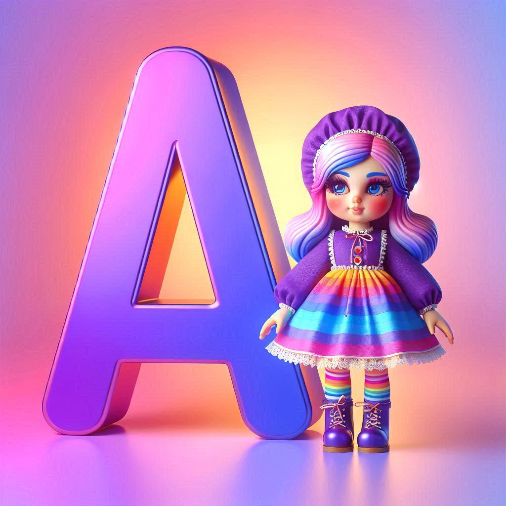 Doll — letter A