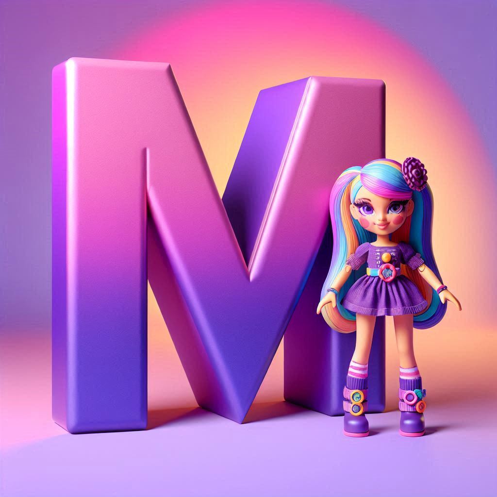 Doll — letter M