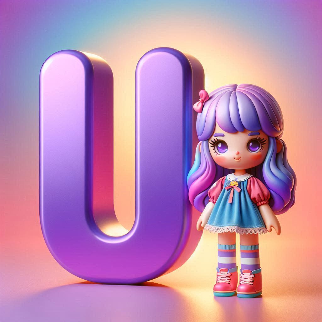 Doll — letter U