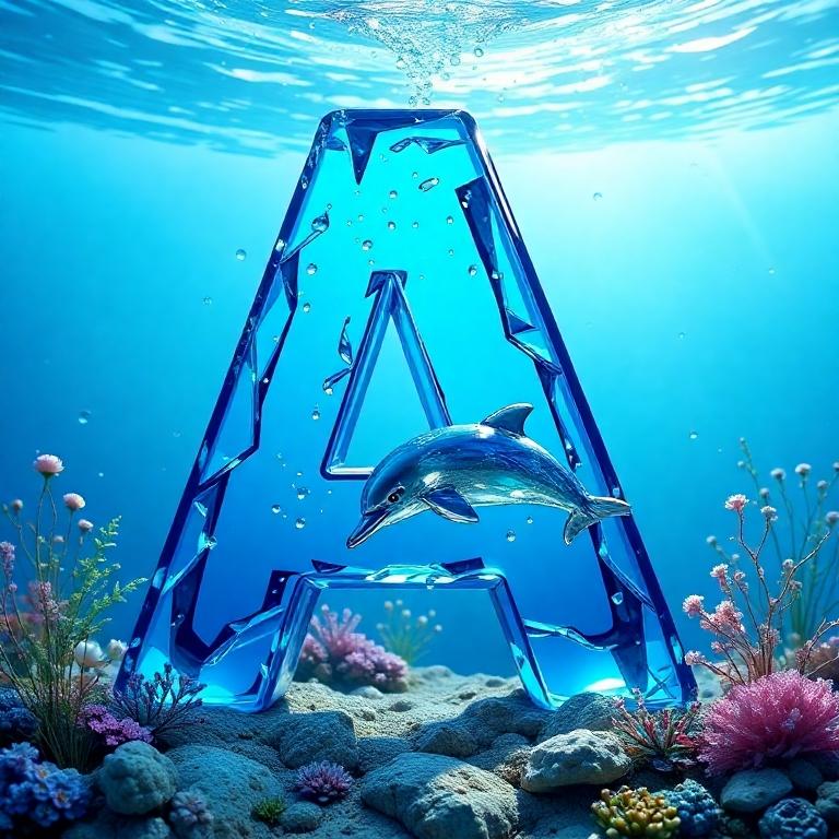 Dolphin — letter A