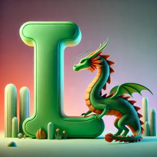 Dragon 2 — letter L