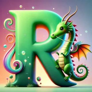 Dragon 2 — letter R