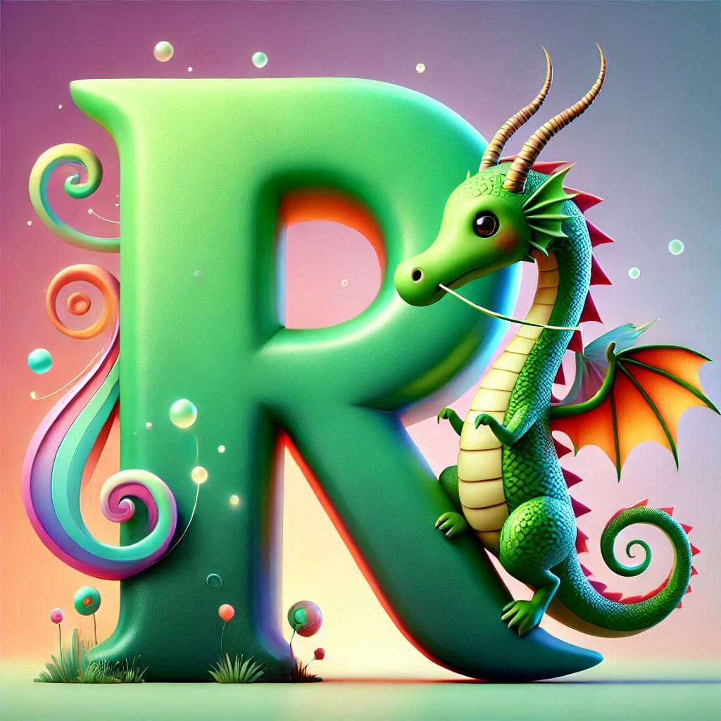 Dragon 2 — letter R