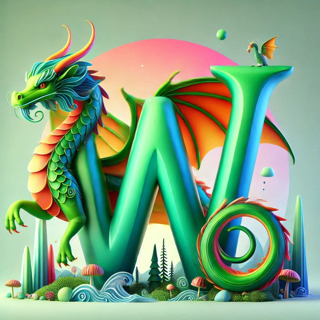 Dragon 2 — letter W