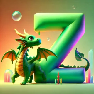 Dragon 2 — letter Z