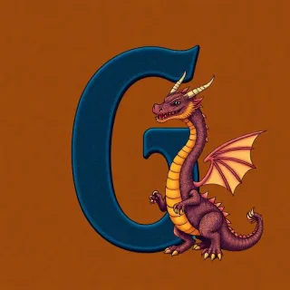 Dragon — letter G