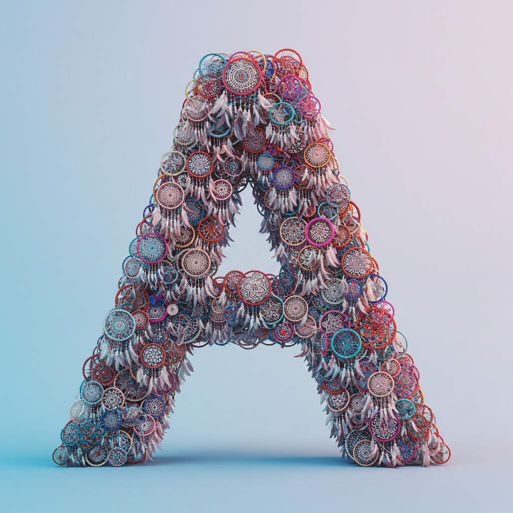Dream catcher 2 — letter A