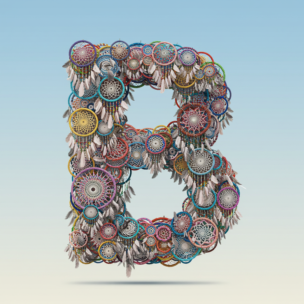 Dream catcher 2 — letter B