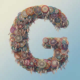 Dream catcher 2 — letter G