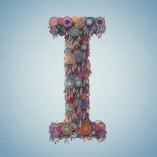 Dream catcher 2 — letter I