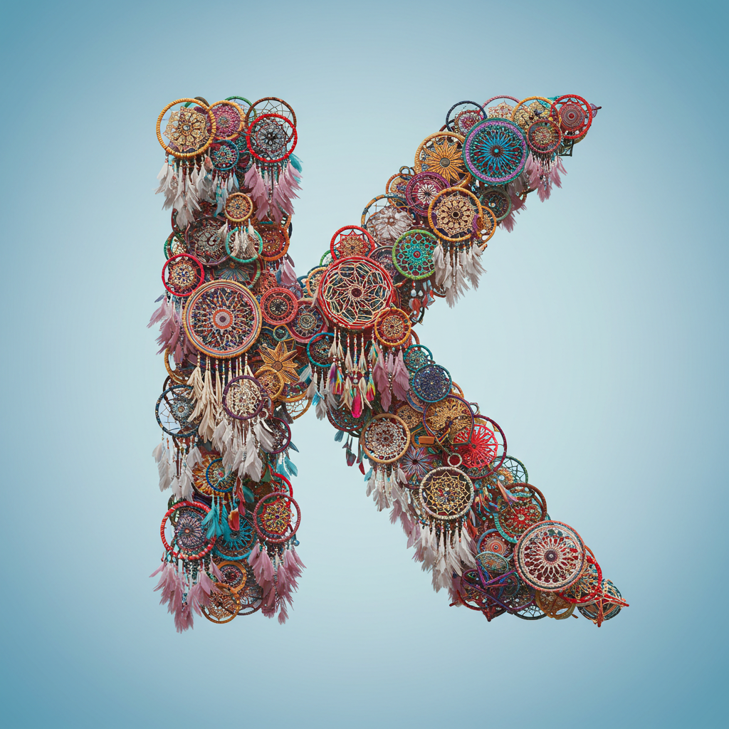 Dream catcher 2 — letter K