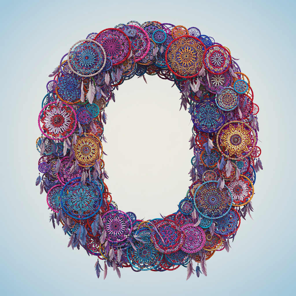 Dream catcher 2 — letter O