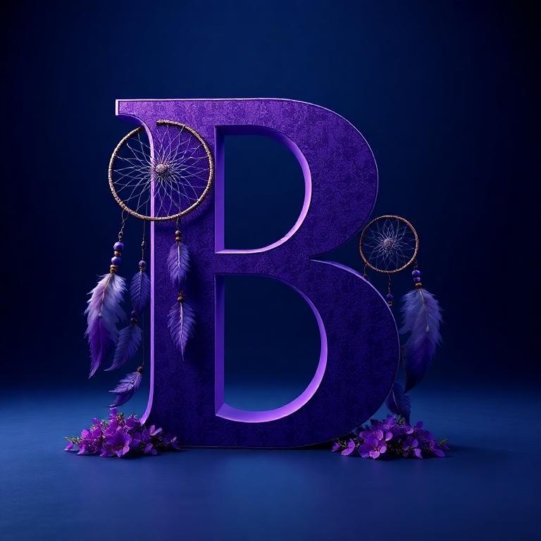 Dream catcher — letter B
