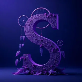 Dream catcher — letter S