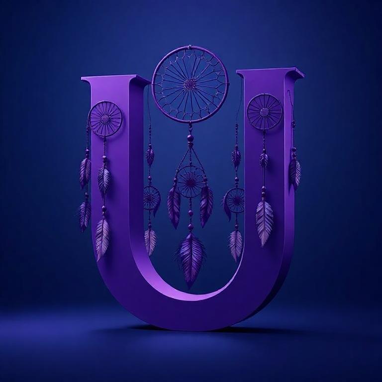 Dream catcher — letter U