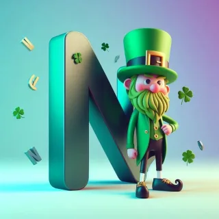 Dwarf — letter N (variant 2)