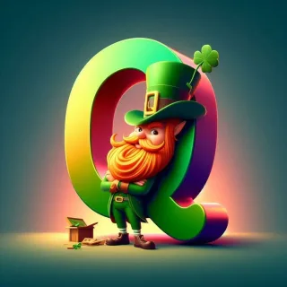 Dwarf — letter Q (variant 2)