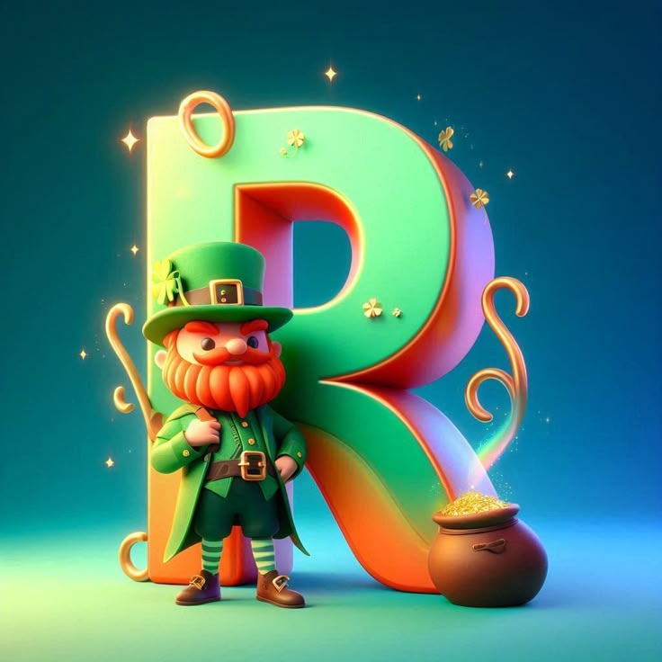 Dwarf — letter R (variant 2)