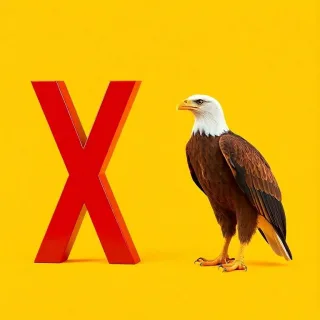 Eagles — letter X
