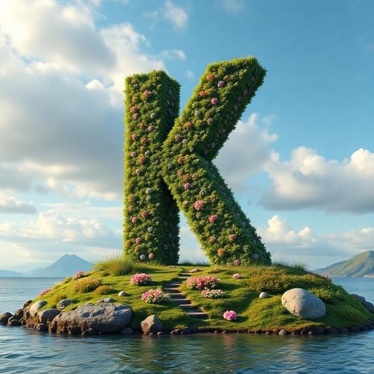 Easter island — letter K