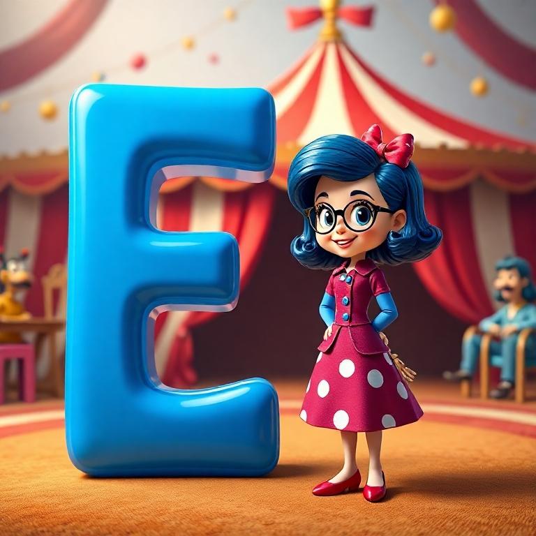 Edna Mode — letter E